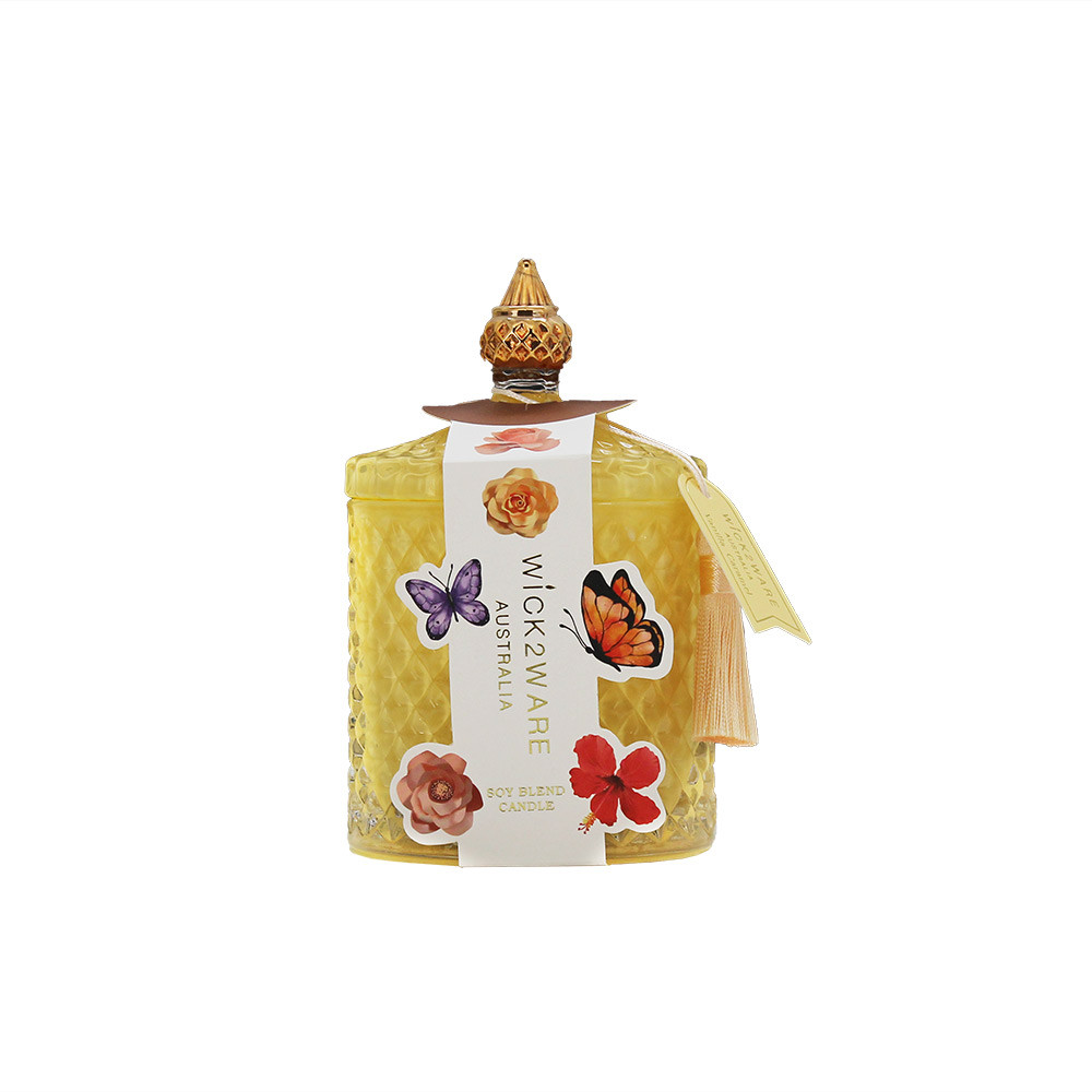 CandleSOYJarDiamd200gVanilaCaramel(6/12)