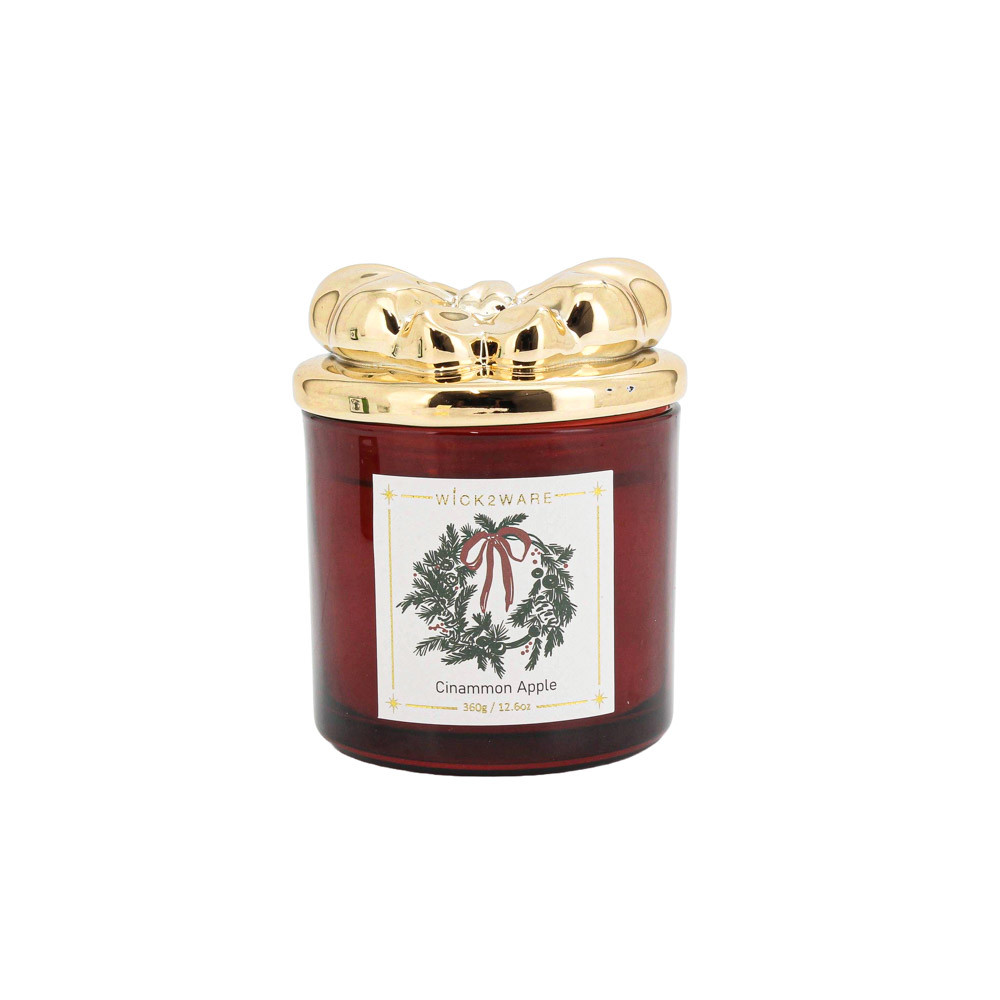 Candle Jar SOY 360g Cinnamon Apple (6/6)