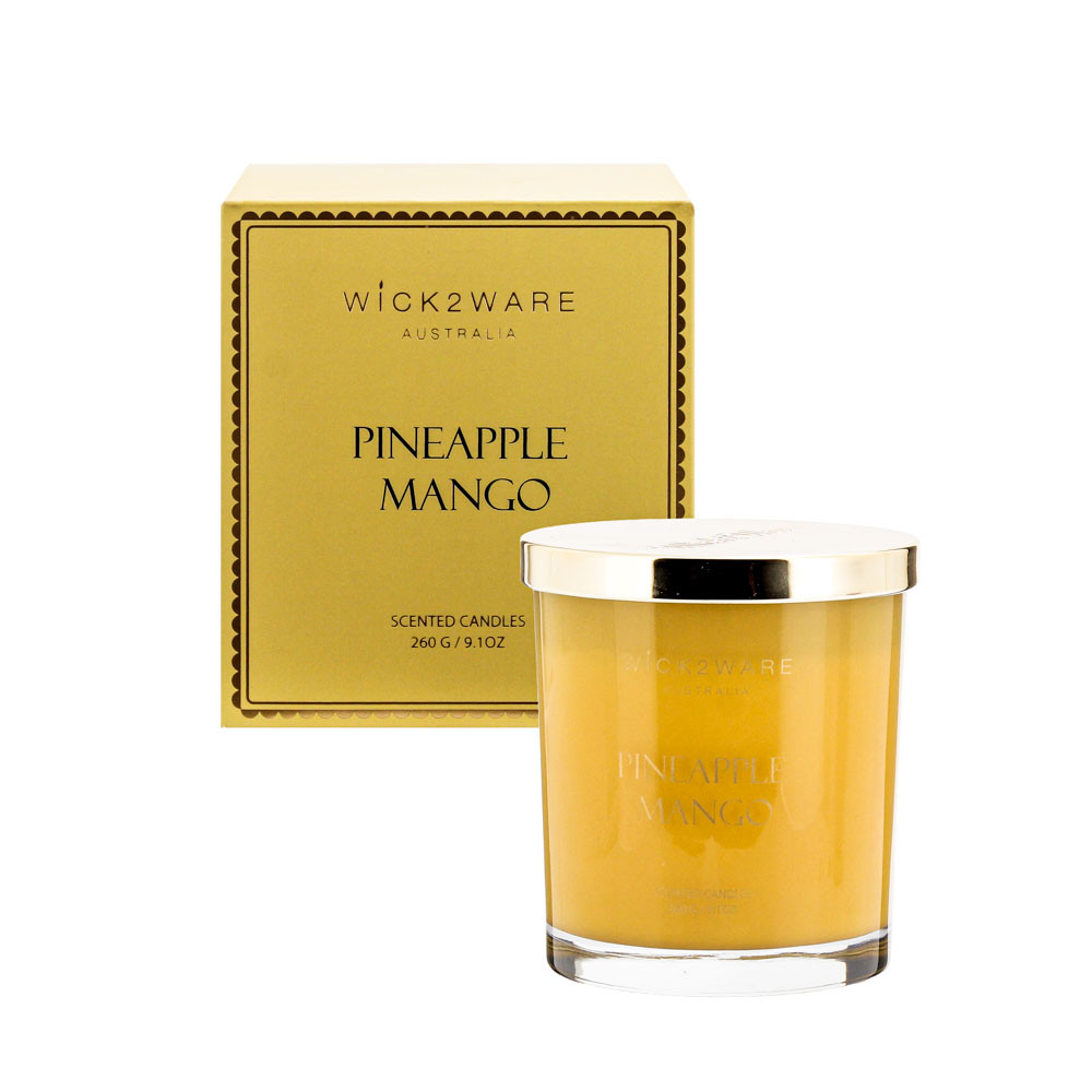 CandleJar260gBox Pineapple MangoYel(1/6)