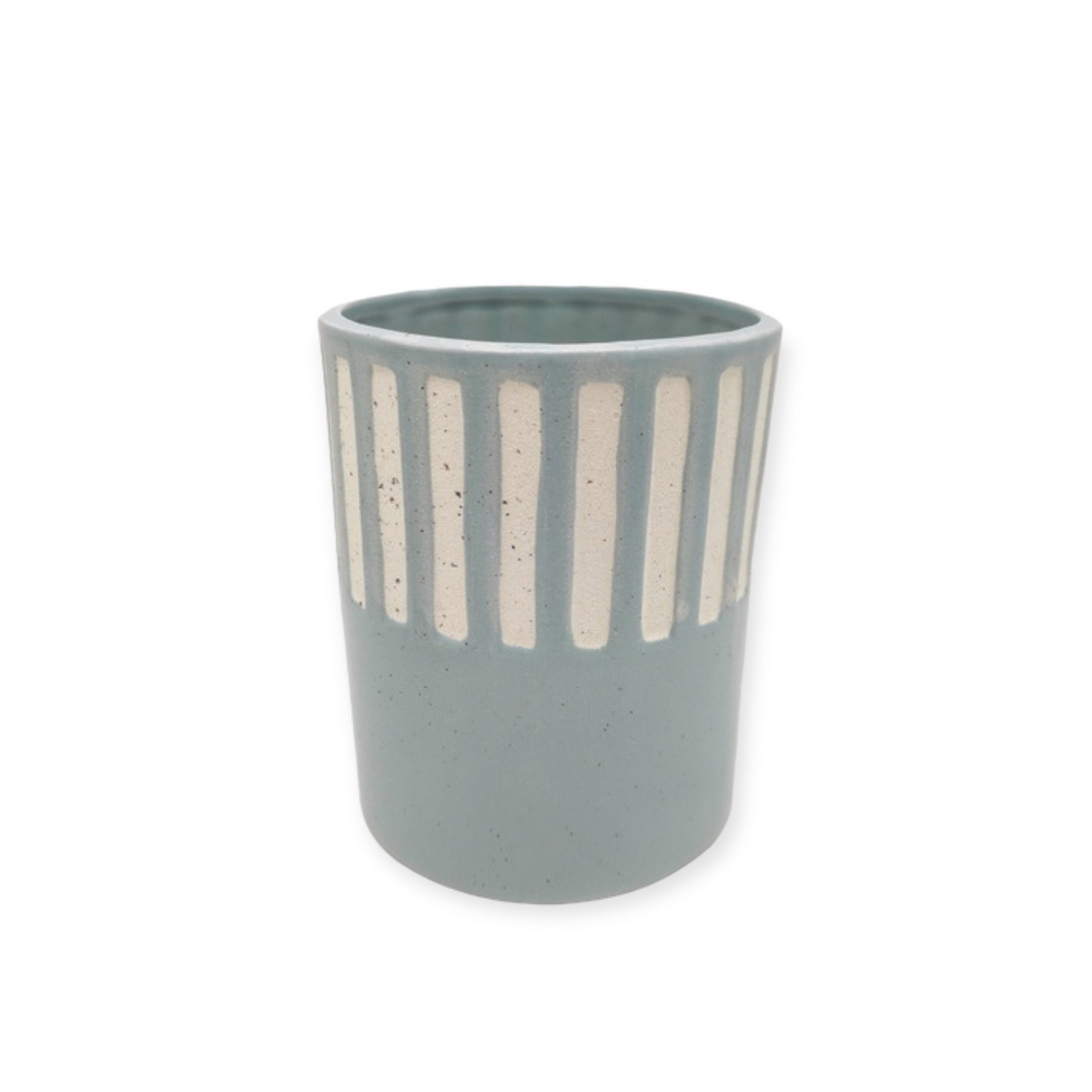 Potw/Stripes12.4x12.4x15.2cmLtBlue(1/8)