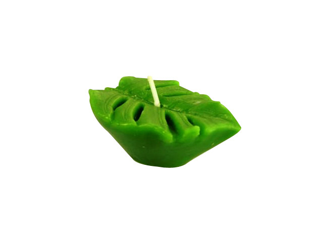 Candle Floating Leaf 8x6.3x3.5cm(48/48)