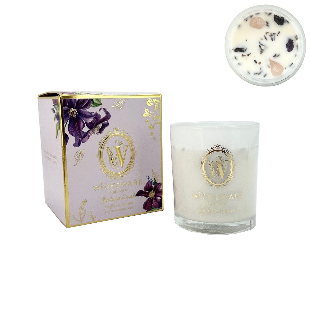 Candle SOY Jar260gEnglishLavender(6/24)