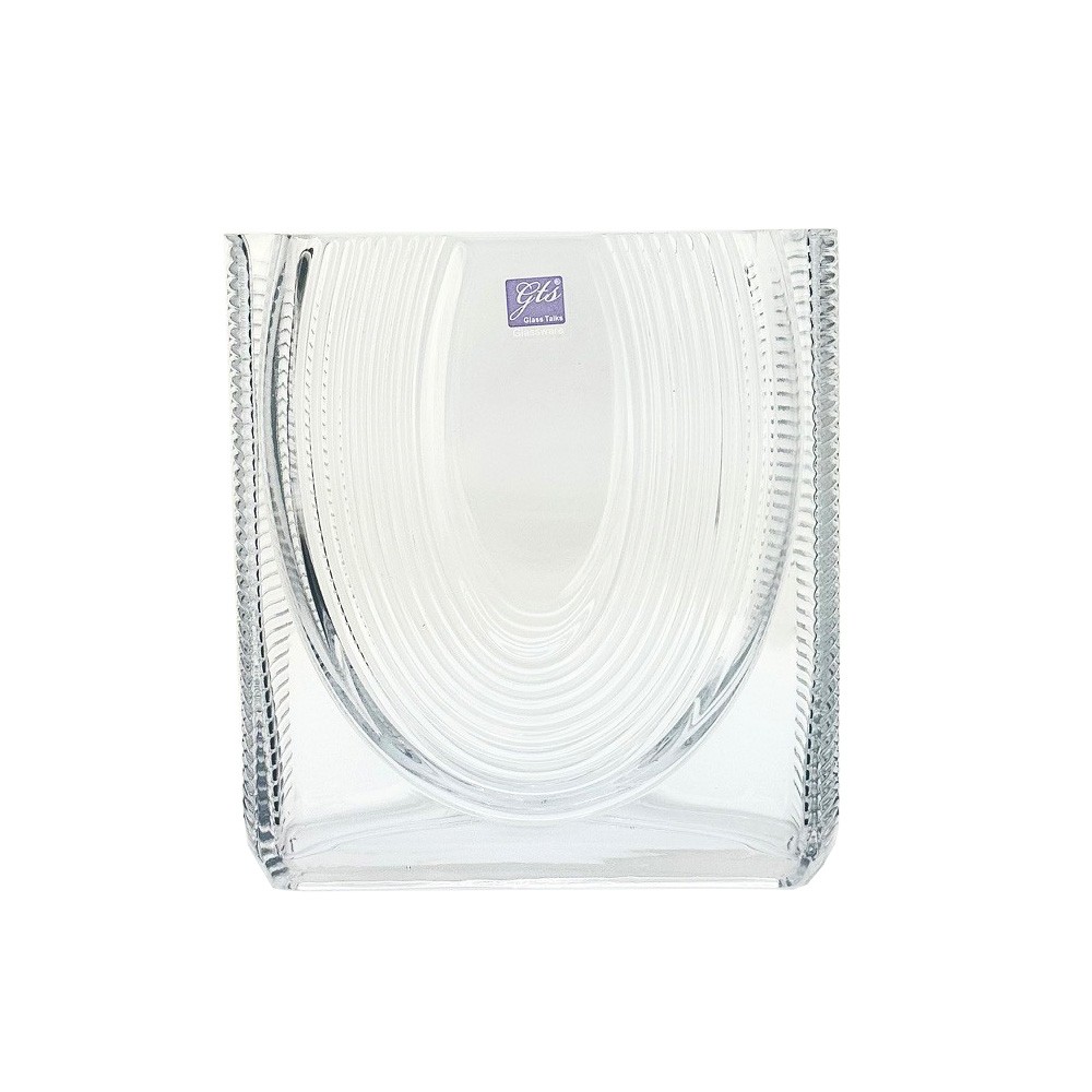 Glass Vase Flat 9.5x23cm (1/6)