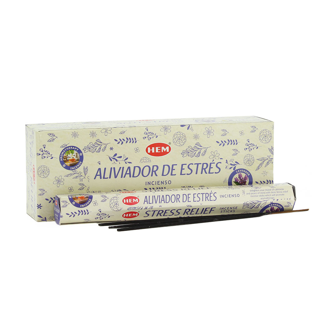 HEM Hexagon Incense-Stress Relief(S/6)
