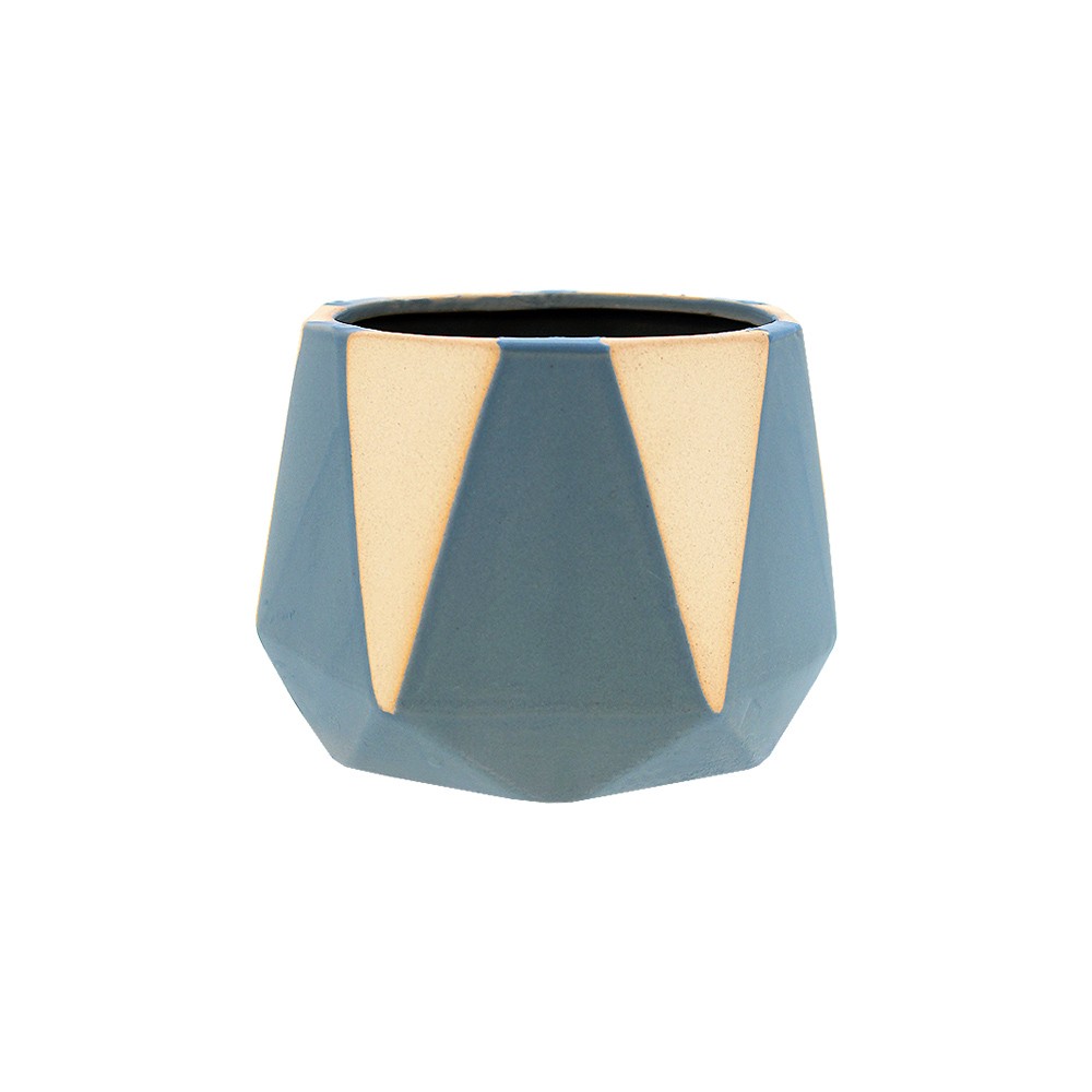 Planter 16.5x16.5x12.5cm - Blue (2/8)