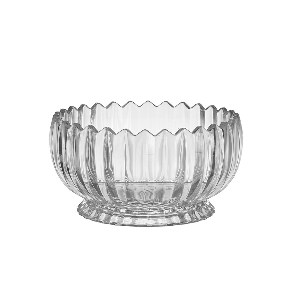 Crystal Bowl 2300ml 22.5x22.5x12cm(1/6)