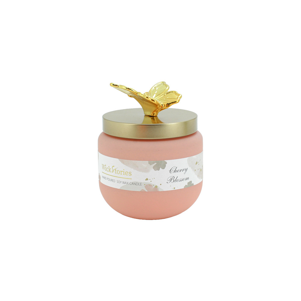Candle Jar SOY 360g Cherry Blossom (6/6)