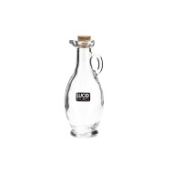 Glass Bottle w/Handle CorkLid250ml(6/48)
