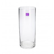 Glass Cylinder Vase 10x25cmH (1/12)
