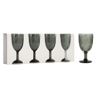 Glass Wine S/4 D8.5x16.6cm Grey(1/6)