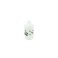 Candle Pillar 5x10cmH - White (48/48)