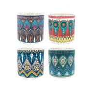 Pot Round Arabesque 10x10x10cm (4/24)