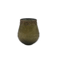 MoroccanStyleCandleHderD16x18cmBrn(1/6)