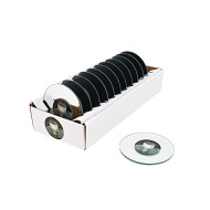 MirrorPlate Rd w/BeveledEdgeD10cm(12/72)