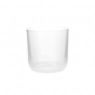 Glass Jar 10x10cmH - Shine White (36/36)