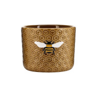 Pot Bee Motif 12.8x10.1cm-Brown (2/16)