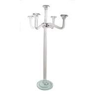 CandleHldr5HeadCrystalTaper44x85cm(1/1)