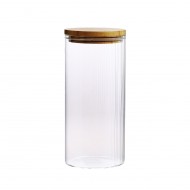 GlsBorosilicatSq10.1x22.3cm1400ml(12/12)