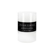 Candle Pillar Flat Top10x15cm-White(9/9)