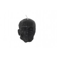 CandleSkull8.5x5.7x5.7cm-Blk Musk(12/48)