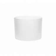 Glass Jar 11x8cmH - Frosted White(27/27)