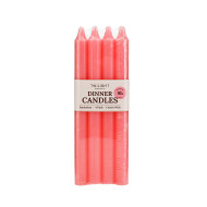 Candle Dinner 10 Inch 4/Pk LtPink(24/48)