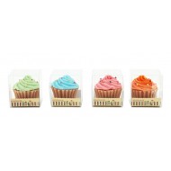 Candle Cupcake in PVCPk-Mixed Color(24/48)