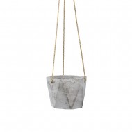 Pot Hanging Cement 12x19cm - Grey(1/12)