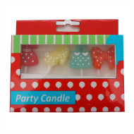 Candle With 4pc Girl Deco In Box(36/144)