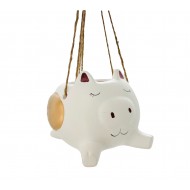Pot Pig Hanging17.5x15.3x11.5cm2Ass(1/8)