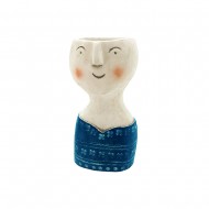 Planter Boy 11x11.5x21cm - Blue (2/8)