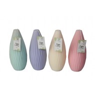 Candle DropShapeSct6.7x15cm4ColAss(8/24)