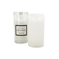 LED Candle Pillar 7.5x15cm (12/24)