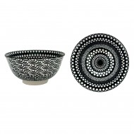 Turkish Style6.25Inch BowlBlkPttn(12/36)