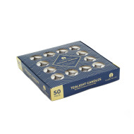 CandleT-lite4Hrs50pc/PkDkBlueBox(20/20)