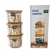 GlsBorosilicat3pc/set10.8x9cm500ml(12/12