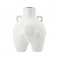 Vase Butt 23x17.5x31cm-White (2/2)