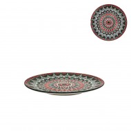 Turkish Style 10.5InchPlateGrn Red(4/16)