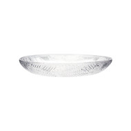 Glass Plate Leaf 18x18x2.5cm (4/24)