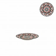 Turkish Style 7.5Inch PlateGrnOrg(8/32)