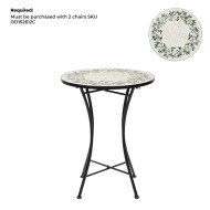 Table Metal D60x75cm (1/1)