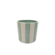 Vasew/Stripes10.5x10.5x10cm-LtBlue(2/12)