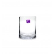 Glass Cylinder Vase 10x12cmH (4/24)