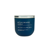 CandleJarSOY300g SeaSalt &LimeBasil(1/6)