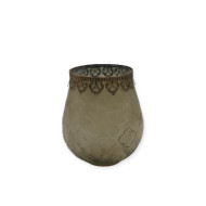 MoroccanStyleCandleHderD16x18cmCrm(1/6)