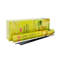 HEM Hexagon Incense-Lime Lemon (S/6)