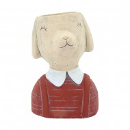 Planter Animal Dog 19x15.5x28cm (1/3)