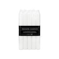 Candle Dinner 8 Inch 5/Pk - White(36/36)