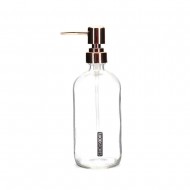 GlsBottleRoseGdSilLid500ml7.4x21.6(1/24)