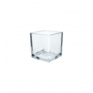 Glass Cube 8x8x8cm - Clear (24/24)